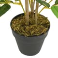 Miniatyrbild 3 av 4: vidaXL Konstväxt bambu 368 blad 80 cm grön