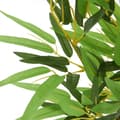 Miniatyrbild 2 av 4: vidaXL Konstväxt bambu 368 blad 80 cm grön