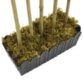 Miniatyrbild 4 av 5: vidaXL Konstväxt bambu 730 blad 120 cm grön