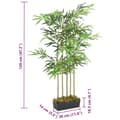 Miniatyrbild 5 av 5: vidaXL Konstväxt bambu 730 blad 120 cm grön