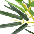 Miniatyrbild 2 av 4: vidaXL Konstväxt bambu 368 blad 80 cm grön