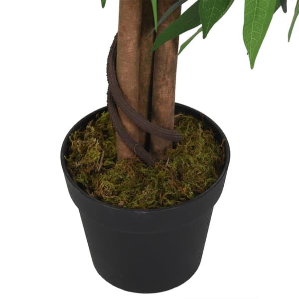 vidaXL kunstigt mangotræ 900 blade 180 cm grøn