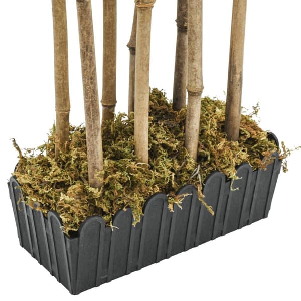 vidaXL Konstväxt bambu 1288 blad 180 cm grön