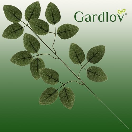 Konstgjorda Kvistar med Blad 47cm - 12 st