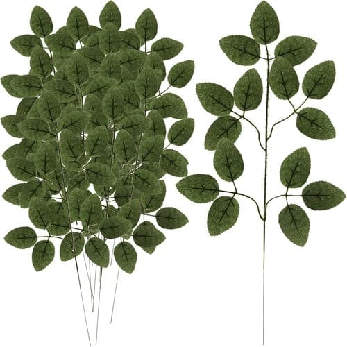 Konstgjorda Kvistar med Blad 47cm - 12 st