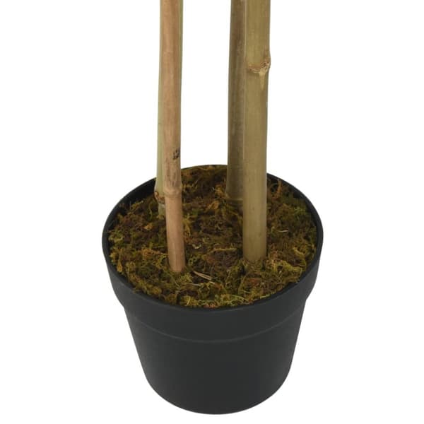 kunstigt bambustræ 1216 blade 180 cm grøn