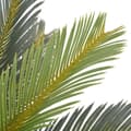 Miniatyrbild 2 av 2: Konstväxt Cycas med kruka 90 cm grön