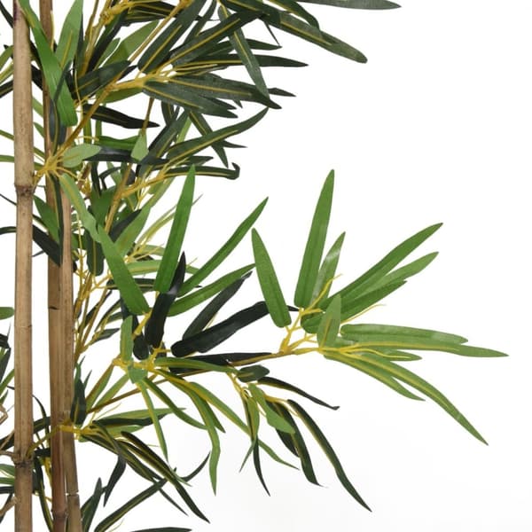 Konstväxt bambu 552 blad 120 cm grön