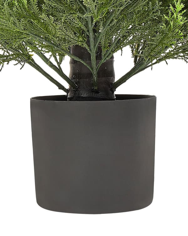 Kunstig Plante Plastik 153 cm Fake Cedertræ Dekorativ Tilbehør Naturtro Falsk Potteplante Indretning Gulvplante