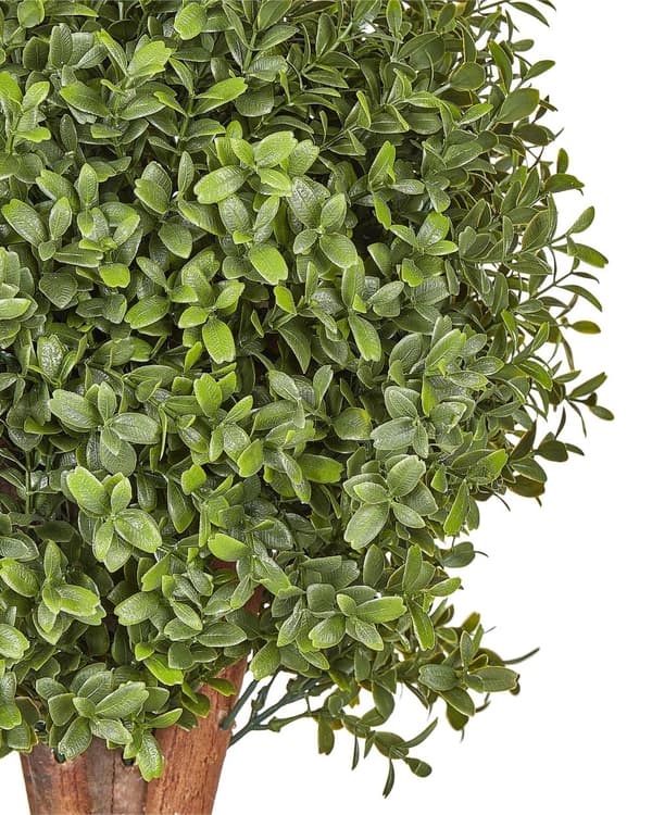 Kunstig Plante Plastik 120 cm Fake Buksbom Kugle Dekorativ Tilbehør Naturtro Falsk Potteplante Indretning Gulvplante