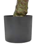 Miniatyrbillede 5 af 5: Kunstig plante i krukke laurbærgrøn og sort 160 cm dekoration interiørtilbehør stue opholdsrum værelse