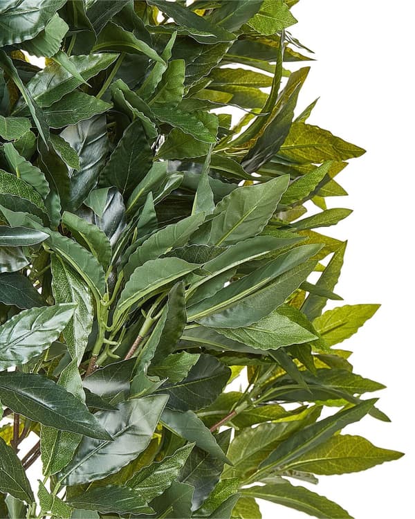 Konstgjord krukväxt Laurel Grön och svart plast 160 cm Dekorativ inomhusaccessoar