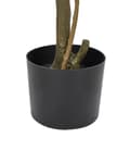 Miniatyrbilde 5 av 5: Kunstig Potteplante Grønn og Svart Syntetisk 156 cm Materiale Dekorativ Innendørs Sitrus Tilbehør