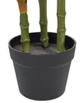 Miniatyrbilde 5 av 5: Kunstig plante Grønn Svart Syntetisk materiale 110 cm Stor plante Tilbehør Dekorasjon Innendørs Stue Soverom