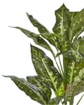 Miniatyrbillede 4 af 5: Kunstig Plante Grøn Cement og Mos 110 cm Dekorativ Indendørs Sigøjnerblad Falsk Gulvplante med Justerbar Stænger Tilbehør til Stue Værelset