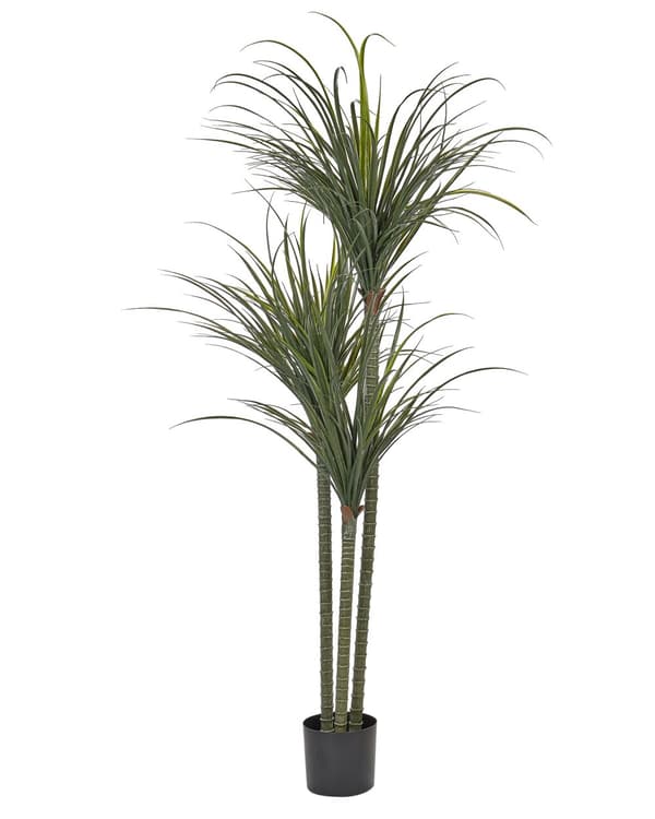 Konstgjord Krukväxt Dracaena Grön Syntetiskt Material 198 cm Dekoration Inomhus Tillbehör