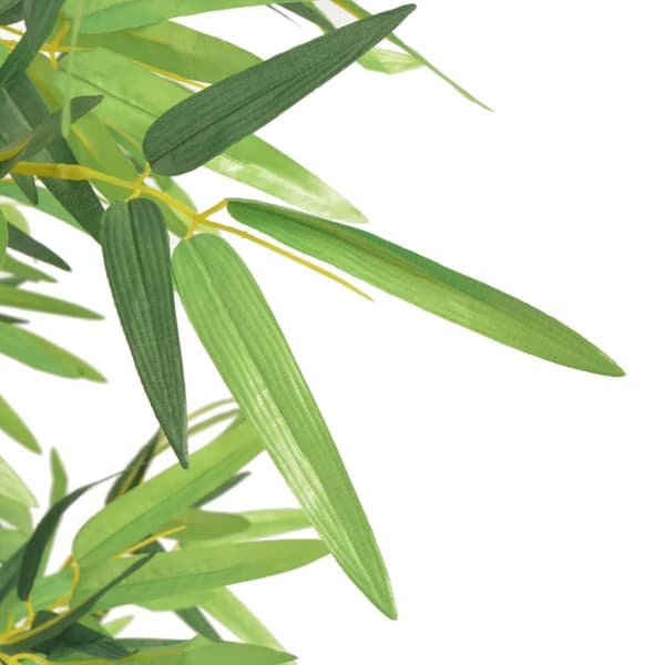 vidaXL Konstväxt Bambu med kruka 120 cm grön -  Artificiell flora