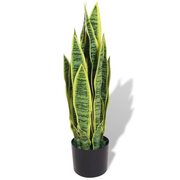 vidaXL kunstig sansevieria-plante med urtepotte 65 cm grøn -  Kunstig flora