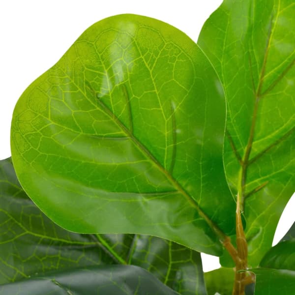 vidaXL kunstig plante violinfigen med urtepotte grøn 45 cm - Kunstig flora