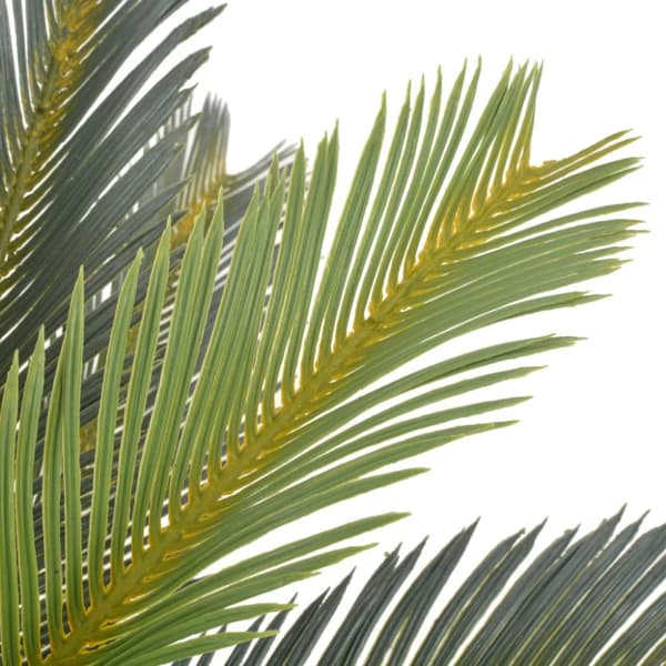 vidaXL kunstig cycaspalme med urtepotte grøn 90 cm -  Kunstig flora