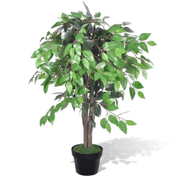 Konstgjord Fikusträd med Kruka 90 cm -  Artificiell flora