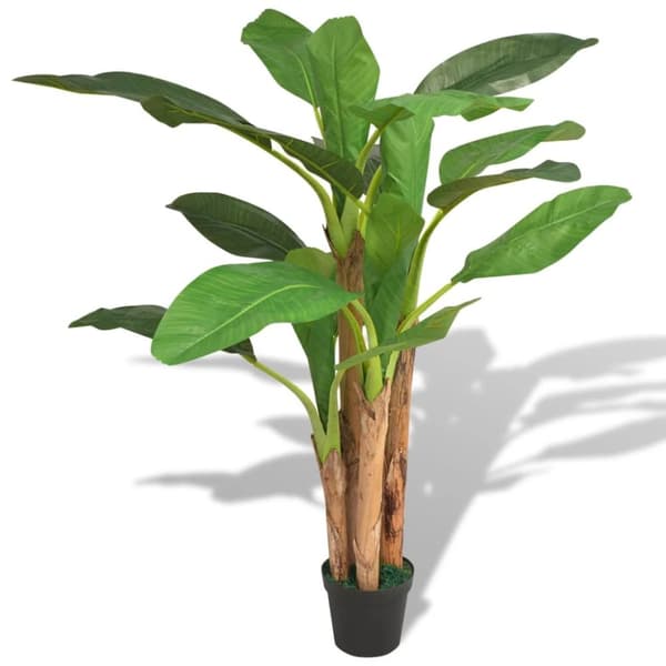 vidaXL kunstig bananplante med potte 175 cm grøn -  Kunstig flora