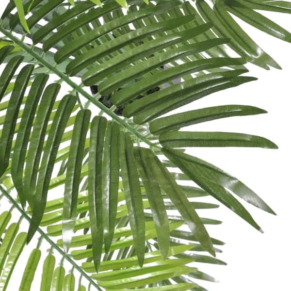 vidaXL Konstväxt Palmträd med kruka 130 cm -  Artificiell flora
