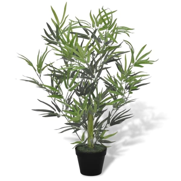 vidaXL Konstväxt bambu med kruka 80 cm -  Artificiell flora