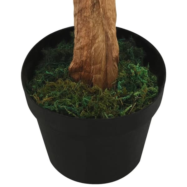 vidaXL Konstgjort bananträd i kruka 180 cm grön -  Artificiell flora
