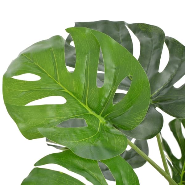 vidaXL kunstig plante monstera med krukke 100 cm grøn -  Kunstig flora