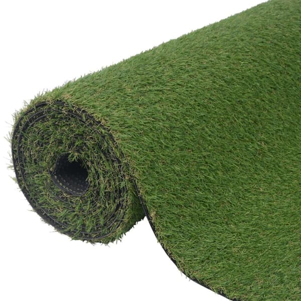 vidaXL kunstgræs 1x8 m/20 mm grøn -  Kunstig flora