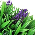 Miniatyrbild 4 av 4: Konstväxt buxbomboll med lavendel 30 cm -  Artificiell flora
