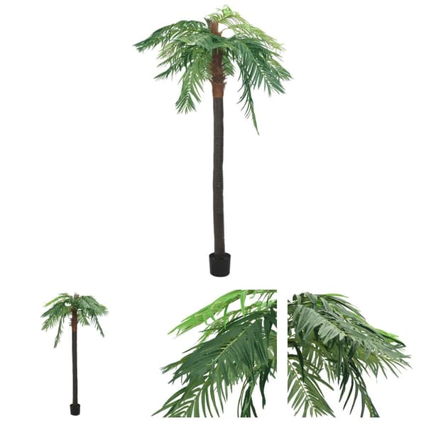 The Living Store kunstig fønikspalme med potte 305 cm grøn -  Kunstig flora