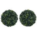 Miniatyrbild 2 av 5: The Living Store Konstgjorda buxbombollar 2 st 45 cm -  Artificiell flora