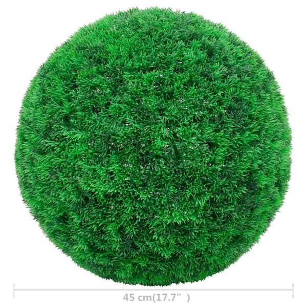 Kunstig flora - Living kunstige buksbom 2 stk. 45 cm kugleformet