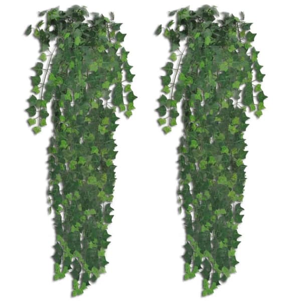 Kunstig flora - Living kunstige vedbendplanter 4 stk. 90 cm grøn
