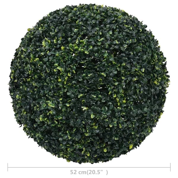 Artificiell flora - Living Konstgjorda buxbombollar 2 st 52 cm