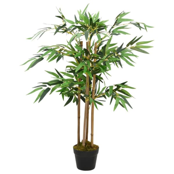 Kunstig flora - Living kunstig bambusplante Twiggy med potte 90 cm