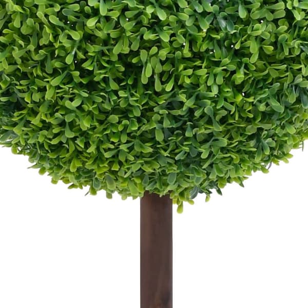 Kunstig flora - Living kunstig buksbom med krukke 50 cm kugleformet grøn