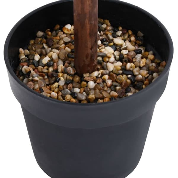 Kunstig flora - Living kunstig buksbom med krukke 50 cm kugleformet grøn
