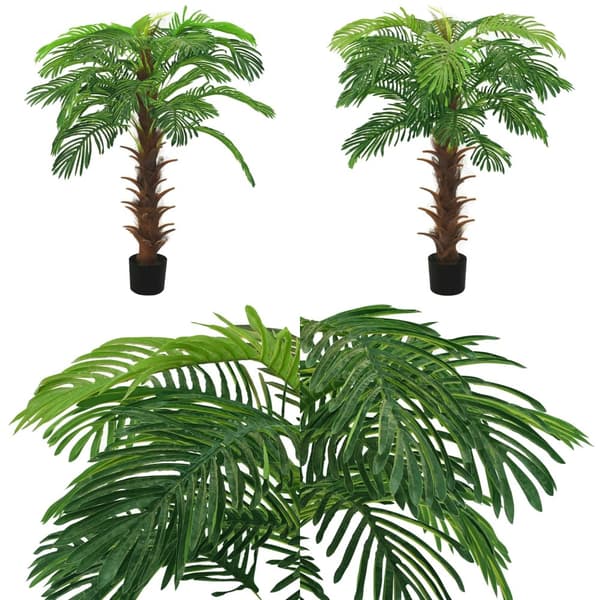 Kunstig cycaspalme med potte 140 cm grøn - Kunstig Cycaspalme - Kunstige Cycaspalmer - Home & Living