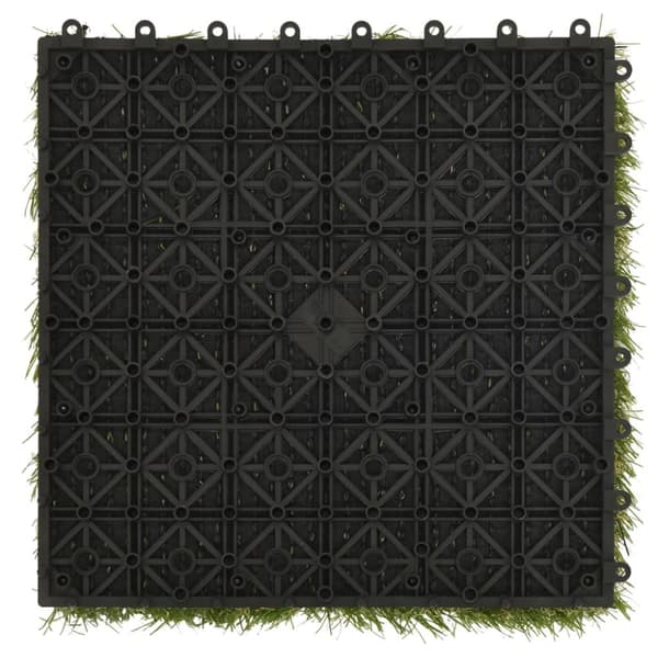 Konstgräsplattor 11 st grön 30x30 cm - Konstgräs - Konstgräsmatta - Home & Living