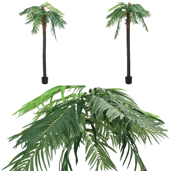 Kunstig fønikspalme med potte 305 cm grøn - Kunstig Fønikspalme - Kunstige Fønikspalmer - Home & Living
