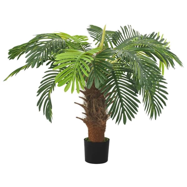 Kunstig cycaspalme med potte 90 cm grøn - Kunstig Cycaspalme - Kunstige Cycaspalmer - Home & Living