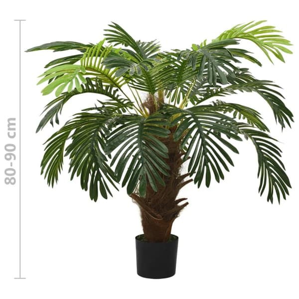 Kunstig cycaspalme med potte 90 cm grøn - Kunstig Cycaspalme - Kunstige Cycaspalmer - Home & Living