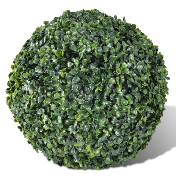 Buksbomsæt planteskulptur kunstigt 27 cm 2 stk. - Kunstig Plante - Kunstige Planter - Home & Living