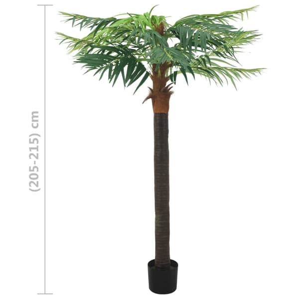 Kunstig fønikspalme med potte 215 cm grøn - Kunstig Fønikspalme - Kunstige Fønikspalmer - Home & Living