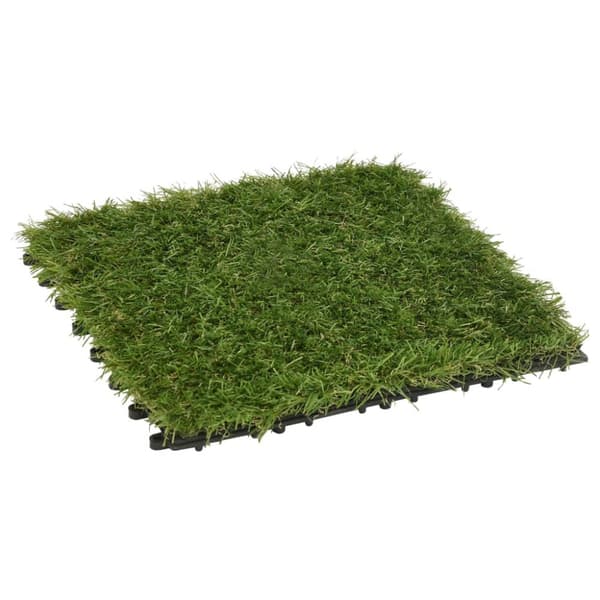 Konstgräsplattor 22 st grön 30x30 cm - Konstgräs - Konstgräsmatta - Home & Living