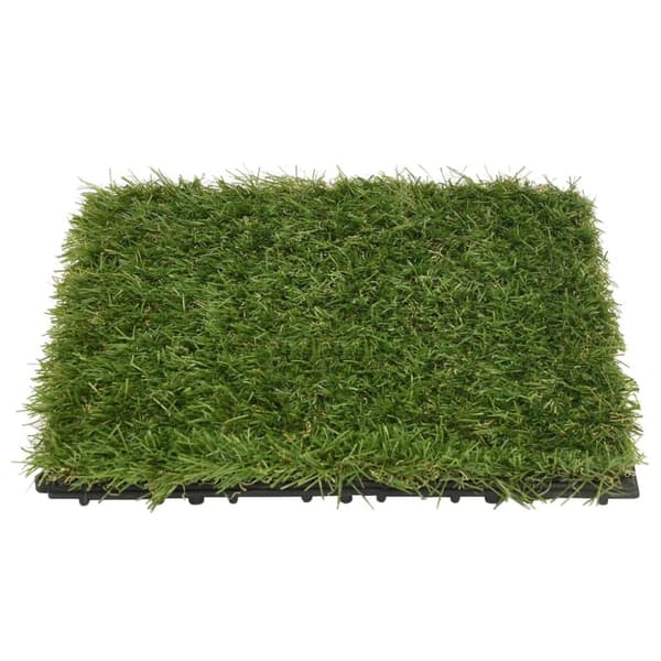 Konstgräsplattor 22 st grön 30x30 cm - Konstgräs - Konstgräsmatta - Home & Living