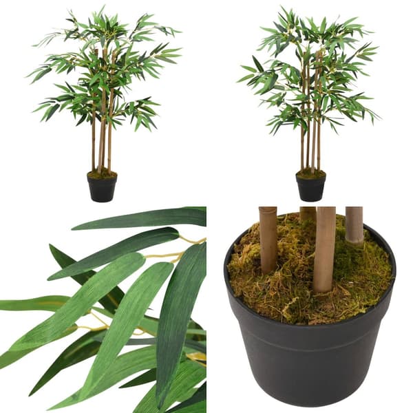 Kunstig bambusplante Twiggy med potte 90 cm - Kunstig Plante - Kunstige Planter - Home & Living